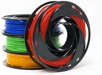 Gizmo Dorks ABS Filament for 3D Printers 1.75mm 200g, 4 Color Pack - Blue, Green, Orange, Red