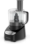 BLACK+DECKER Food Processor and Vegetable Chopper, Stainless Steel Blade, 8-Cup Capacity, 450W Power with Attachments to Shred, Slice, Mince, Grind, and Puree