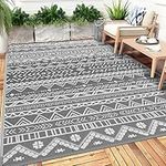 Roccar Outdoor Plastic Straw Rug,Ou