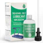 Premium 100% Silicone Lube 4 Ounces for Treadmill Belt Lubrication, Easy to Apply Lubricant Oil, Suitable for Nearly All Type of Treadmills，Treadmill Belt Lubricant Kit Application Tube, 1Pcs