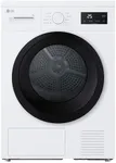 LG Series 2 RHA1008NWK Freestanding Heat Pump Tumble Dryer, 8 kg drying capacity, A++ Rated, Sensor Drying, 600 x 660 x 850 mm (W x D x H), White