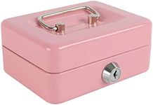 xydled Locking Steel Mini Cash Box 