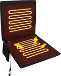 Heated Camping Chair, Weatherproof Machine Heated Seat Pad,Portable Heated Seat Cushion, Heated Seat Cover 3 Level Heating Foldable Comfortable Seat Cushion Pad for Fishing Outdoor (Battery Bank Not Included)