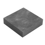 Graphite Plate 99.9% Purity Graphite Ingot Block, High Purity/Density/Tenacity Graphite Blank Block Plate 4'' * 4'' * 1''