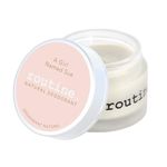 Routine. Natural Beauty | Natural Deodorant Jar| A Girl Named Sue (Reduced Baking Soda, Raspberry & Sage) | 58g, Aluminum Free Natural Deodorant for Women & Men (Cream Jar formula)