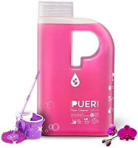 PUER Natural Floor Cleaner, 500ml Floral Fresh | 99.9% Germ Kill| Tile, wooden floor & Marble cleaning expert | Eco-friendly & Non-Toxic | Child Safe & Pet Friendly