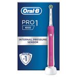 Oral-B PRO 600 Pink Electric Rechargeable Toothbrush