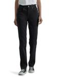Lee Women's Petite Ultra Lux Comfort with Flex Motion Straight Leg Jean, Midnight Bloom, 12 Petite