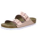 BIRKENSTOCK Women's Arizona Leder Softfootbed Mules, Bronze, 5.5 UK