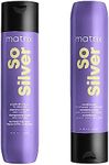 Matrix | So Silver | Colour Protecting Shampoo and Conditioner to Hydrate and Nourish Blonde, Grey and Silver hair, Duo Set