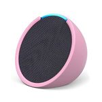 Echo Pop | Full sound compact Wi-Fi and Bluetooth smart speaker with Alexa | Charcoal and a Made For Amazon Sleeve for Echo Pop (2023 release), Lilac