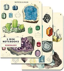 Cavallini Papers & Co., Inc. Mineralogy Mini Notebooks 4 x 5.5