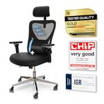 CLOUVOU CleverSeat Ergonomic Office Chair [BEST RATED] Desk Chair 100% Adjustable | Computer Chairs & Gaming Chair Adults | Desk Chair For Home Office Chair Ergonomic | Up To 330lbs