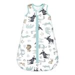 Mosebears Sleep Sack Baby Winter Wearable Blanket with 2-Way Zipper,2.5 TOG Cotton Sleep Sack Unisex (Deer, 18-24 Months)