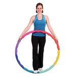 vlutfeir Weight Loss 174; Series: Acu Hoop® 3M - 3.2lb (1.5kg) Medium, Weighted Fitness Exercise Hula Hoop (Workout DVD Included)