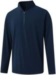 M MAELREG Quarter Zip Pullover Men Polar Fleece Workout Casual Sport Mens Golf 1/4 Zip Pullover Mens Sweatshirts