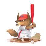 maidimiao Animal Baseball Team Series Blind Box Figures 1PC Random Art Cute Sport Collectibles Birthday Gift