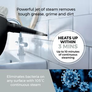 Tower Handheld Steam Cleaner 1050W – Portable Multi-Purpose Steamer
