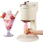 KYZTMHC Ice Cream Maker Machine for Home Soft Ice Cream Machine Rolled Ice Cream Maker DIY Fruit Dessert Machine for Home Snow Cone Machine