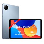 Redmi Pad SE 4G|Mediatek Helio G55| 8.7-Inc Display Bluetooth | 6650Mah Battery | 90Hz Smooth Refresh Rate| 4Gb, 64GB | 1340 X 800 Display | 1 Billion Colours|Dolby Atmos|Dual Speakers | Ocean Blue