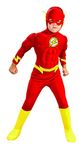 Flash - Justice League - Childrens Fancy Dress Costume - Medium - 132cm