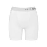 STEP ONE Womens Boxers Underwear Womens Underwear, Moisture Wicking Underwear Women, Chafe-Reducing Women Underwear White