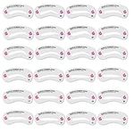 nuoshen Eyebrow Stencils,24 Pieces Eyebrow Shapeing Eyebrows Grooming Stencil Kit for Beginner Makeup