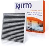 RUITO Cabin Air Filter, CF10285 for 4Runner, Avalon, Camry, Corolla, Tundra, Highlander, Mirai, RAV4, Sequoia, IS250, RX350, ES300h, F-PACE, XF, Range Rover, Discovery, Not Fit 2016 Prius