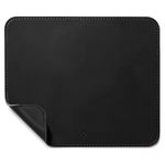 Spigen Mouse Pad Velo Vegan PU Leather with Non Slip Rubber Mat - Black