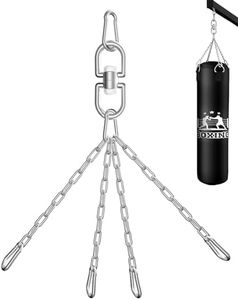 YORWHIN Punching Bag Hanger, Heavy Bag Chain, Silver, YOO57G0322SD
