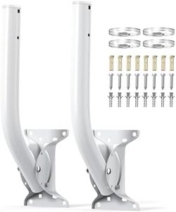 Universal Antenna Mount, Ulna 2 Packs J Pole Mount Wireless Bridge Bracket