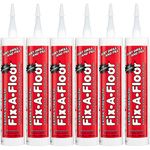 Fix-A-Floor Extra Strength Bonding Adhesive for Loose and Hollow Tiles, Wood, LVT & Laminate. Includes 2mm+ Customisable Patented Tip With Preservation cap (06)