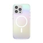 PopSockets iPhone 15 Pro Max Case Compatible with MagSafe, Phone Case for iPhone 15 Pro Max, Wireless Charging Compatible, Case Only - Shimmer