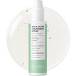 BellamiLuxx Body & Back Acne Treatment Spray: 2% Salicylic Acid & Tea Tree Oil Bacne Spray for Clear, Soothe & Moisturize - Effective for Men, Women, Teens with Back, Chest, Shoulder, Arm Acne