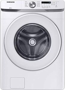 Samsung 4.5 cu. ft. High Efficiency Front Load Washer with Vibration Reduction Technology+, White, WF45T6000AW/A5