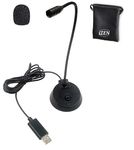 iZEN USB PC Microphone, Computer Recording Condenser Cardioid Mic for Laptop, Mac, PS4 - Voice Recording, Podcasting, Skype, YouTube, Gaming microphone USB, Streaming