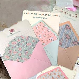 SCStyle 32 Cute Kawaii Lovely Special Design Writing Stationery Paper with 16 Envelope - 32 Letter Paper (7.1x5.2 inch) by SCStyle