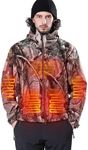 DEWBU Heated Jacket for Men with 12