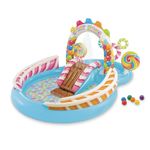 Intex Candy Zone Play Center Inflatable Rubber Swimming Pool, Multi Color