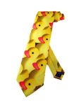 Steven Harris Mens Rubber Ducky Duck Necktie - Yellow - One Size Neck Tie