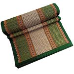 Montelal Store Traditional River Grass Madurkathi Floor Mat (Multicolour, 54 X 78 Inches)