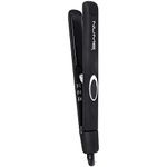 NuMeMegastar Hair Straightener Tourmaline Flat Iron – 1 Inch Floating Plates Hair Straightener with Negative Ion Booster – Infrared Light Strip – Ideal for All Hair Types – Ultra-Smooth and Shiny Results