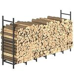 Sunexinlo 8Ft Firewood Rack Outdoor