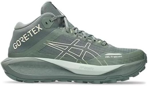 ASICS Men's Gel-Trabuco MT GTX Trail Running Shoes, Monument Blue/Vanilla, 8