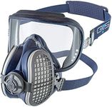 GVS Filter Technology SPR406 Elipse Integra Safety Goggle + P3 Dust Half Mask Respirator, Filters Ready Fitted, Medium/Large