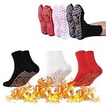 YumSur 3 Pairs Self Heating Socks, Magnetic Socks, Heated Socks, Tourmaline Socks, Winter Outdoor Sport, Driving Camping Riding Warm Winter Socks