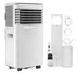 Belaco 9000BTU Portable 4-in-1 Air Conditioner, 28.8L Dehumidifier, Cooling Fan Digital Display and Remote Control with 24hr Timer, Powerful Air Conditioning Unit with Class A Energy Efficiency Rating