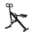 IRIS Squat Exercise Row Machine, Rower-Ride Exercise core Trainer Cardio Training Fitness Strength Equipment for Home Gym Total Body Workout&Row Rid Assist Trainer