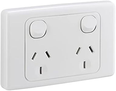 Clipsal 2000 - Switched Socket Twin 10A 250V