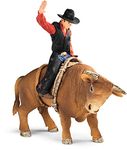 Schleich Cowboy with Bull